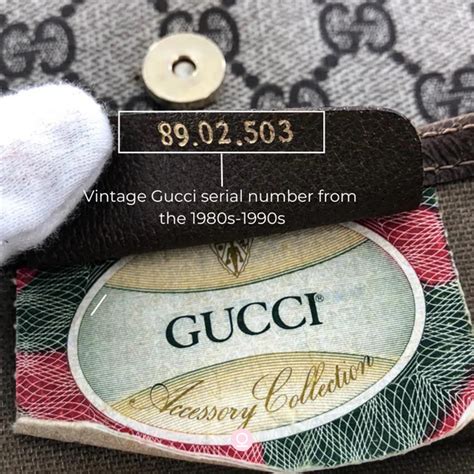 are gucci serial numbers unique